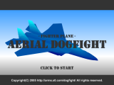Fighter Plane Aerial Dogfight[Flash 3D 戦闘機空中戦シューティング・アクションゲーム]  - Title Image